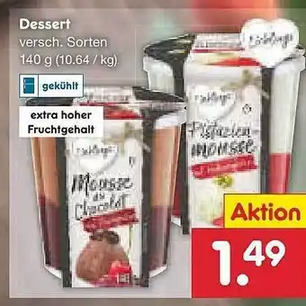 Netto Marken-Discount Dessert Angebot