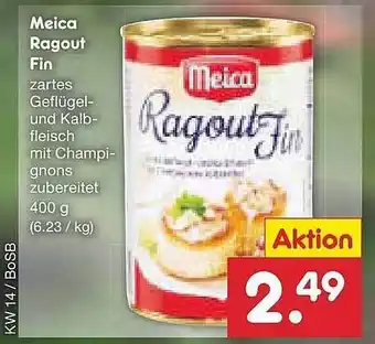 Netto Marken-Discount Meica Ragout Fin Angebot