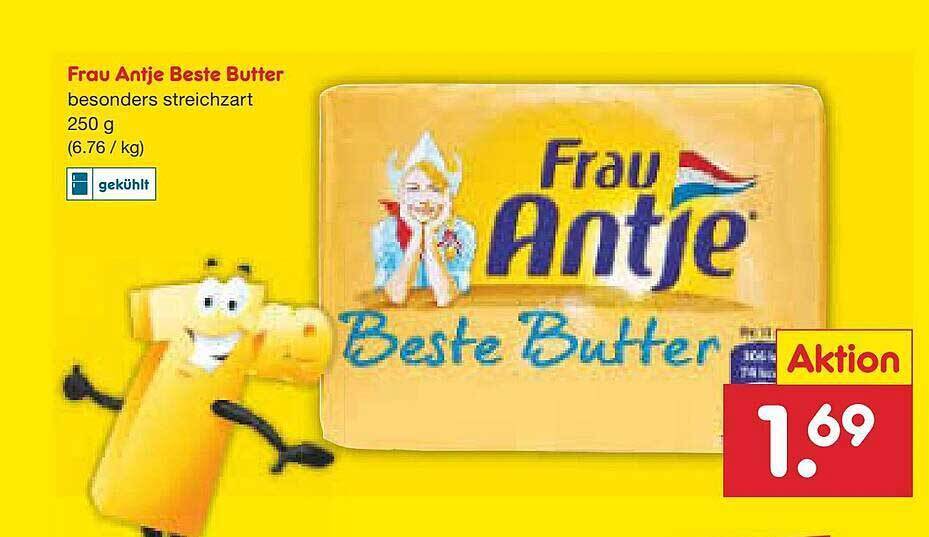 Frau Antje Beste Butter Angebot bei Netto MarkenDiscount