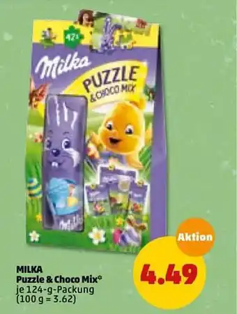 PENNY Milka Puzzle & Choco Mix Angebot