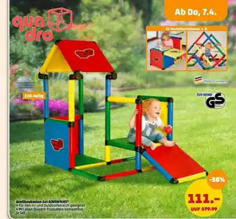 PENNY Quadro Großbaukasten-set Adventure Angebot