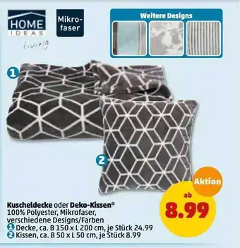 PENNY Kuscheldecke Oder Deko-kissen Home Ideas Angebot