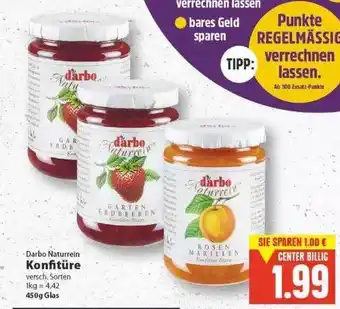 E-Center Darbo Naturrein Konfitüre Angebot