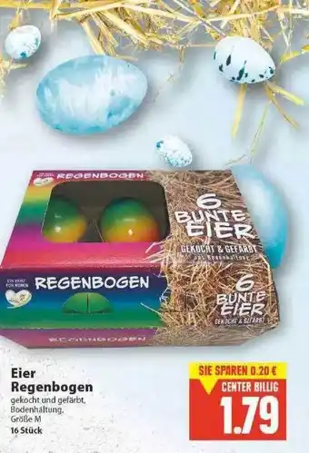 E-Center Eier Regenbogen Angebot