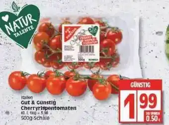 Edeka Gut & Günstig Cherryrispentomaten Angebot