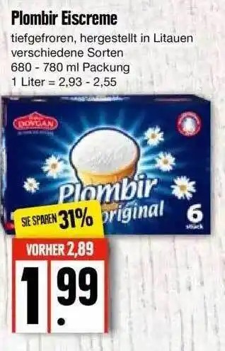 Edeka Plombir Eiscreme Angebot