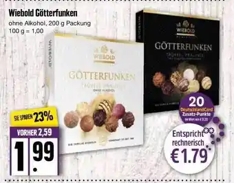 Edeka Wiebold Götterfunken Angebot