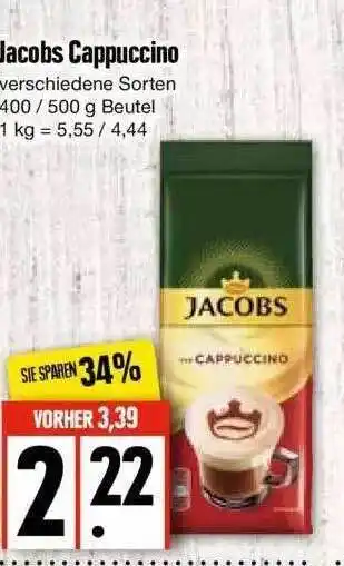 Edeka Jacobs Cappuccino Angebot