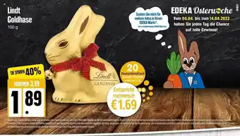 Edeka Lindt Goldhase Angebot