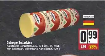 Edeka Coburger Butterkäse Angebot