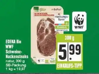 Edeka Edeka Bio Wwf Schweinenackensteaks Angebot