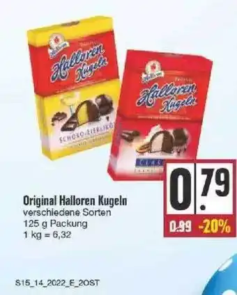 Edeka Original Halloren Kugeln Angebot