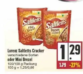 Edeka Lorenz Saltletts Cracker Oder Mini Brezel Angebot