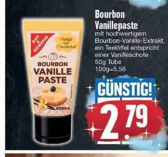 Edeka Gut & Günstig Bourbon Vanillepaste Angebot