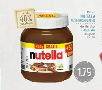 Edeka Struve Ferrero Nutella Nuss-nugat Creme Angebot