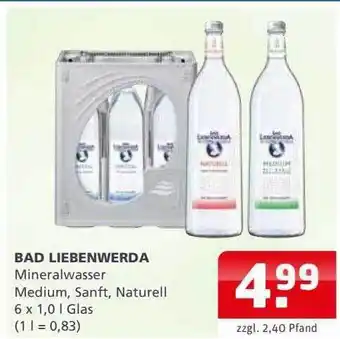 Getränkehaus Bad Liebenwerda Mineralwasser Medium Sanft Naturell Angebot