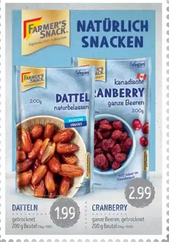 Edeka Struve Datteln, Cranberry Angebot