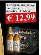 Getränkehaus Radeberger Pilsner Angebot