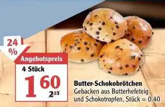 Globus Butter-schokobrötchen Angebot