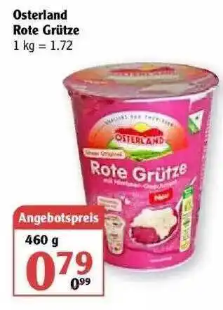 Globus Osterland Rote Grütze Angebot