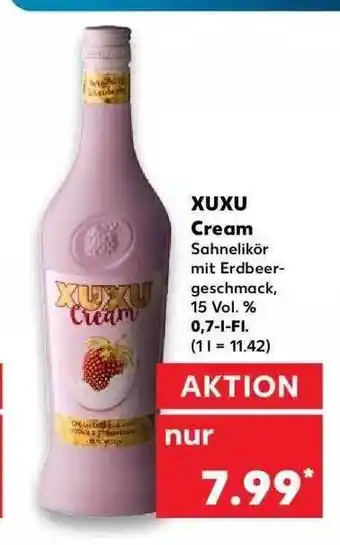 Kaufland Xuxu Cream Angebot