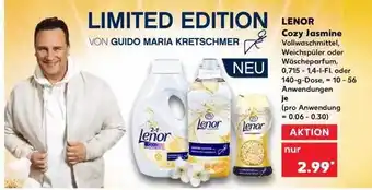 Kaufland Lenor Cozy Jasmine Angebot