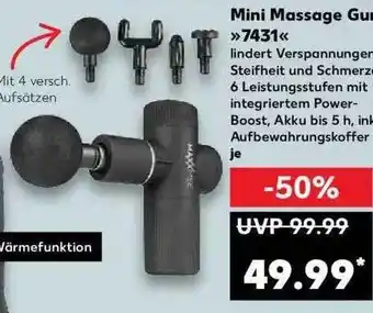 Kaufland Mini Massage Gun 7431 Angebot