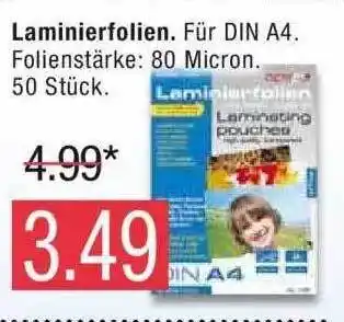 Marktkauf Laminierfolien Angebot