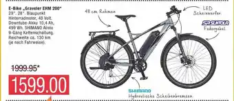 Marktkauf Shimano E-bike „graveler Ehm 200“ Angebot