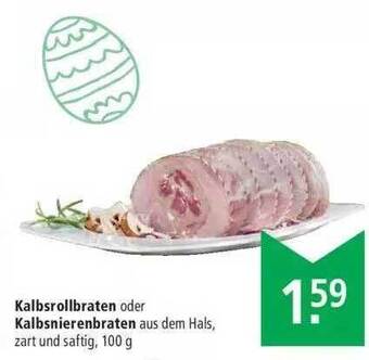 Marktkauf Kalbsrollbraten Oder Kalbsnierenbraten Angebot