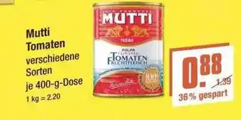 V Markt Mutti Tomaten Angebot