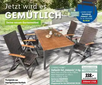 Lidl Livarno Home Geflecht-set „valencia” 5-tlg. Angebot