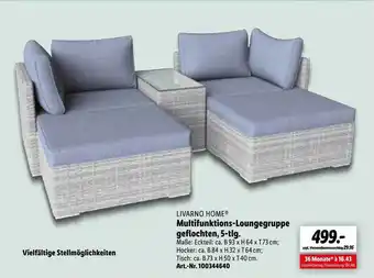 Lidl Livarno Home Multifunktions-loungegruppe Geflochten 5-tlg Angebot