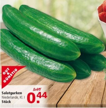 Multi Markt Gut & Günstig Salatgurken Angebot