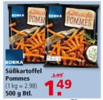 Multi Markt Edeka Süßkartoffel Pommes 500g Beutel Angebot