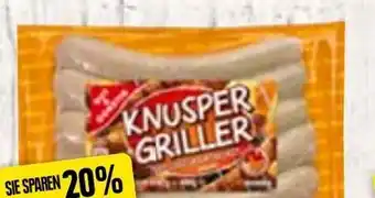 Edeka Knusper Griller Geflügelbratwurst Angebot