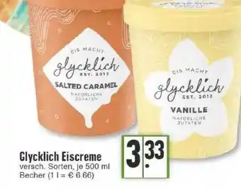 Edeka Glycklich Eiscreme Angebot