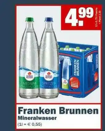 Fränky Getränke Franken Brunnen Mineralwasser Angebot
