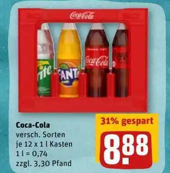 REWE Kaufpark Coca-cola Angebot