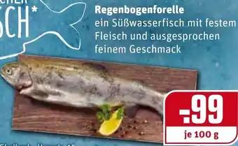 REWE Kaufpark Regenbogenforelle 100 g Angebot