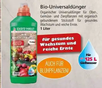 Kiebitzmarkt Bio-universaldünger Angebot