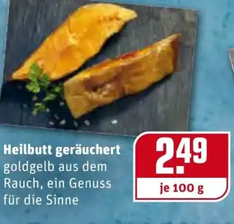 REWE Kaufpark Heilbutt geräuchert 100 g Angebot