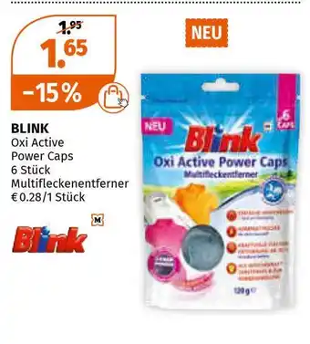 Müller Blink Oxi Active Power Caps Angebot