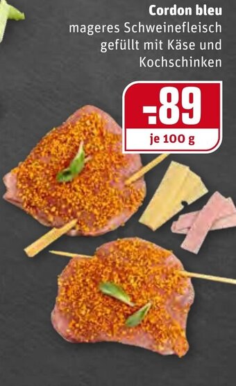 REWE Kaufpark Cordon bleu  100 g Angebot