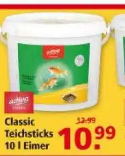 Multi Markt Activa Classic Teichsticks 10 L Eimer Angebot