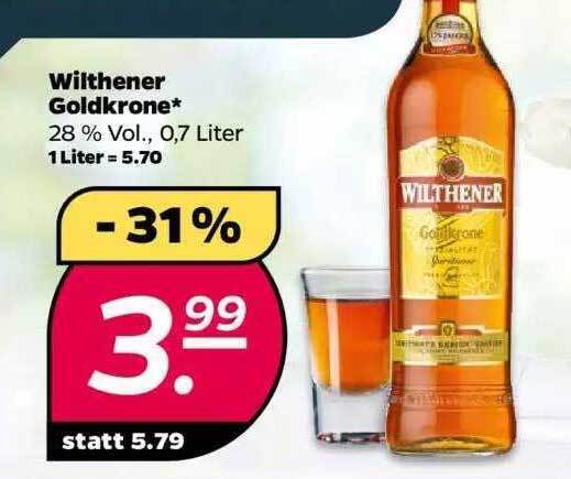 Wilthener Goldkrone Angebot bei NETTO