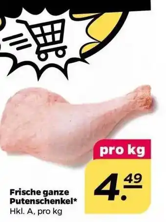 NETTO Frische Ganze Putenschenkel Angebot