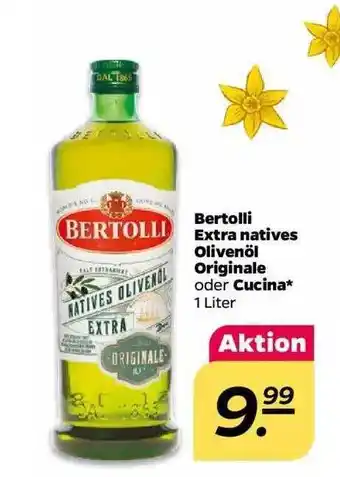 NETTO Bertolli Extra Natives Olivenöl Originale Angebot