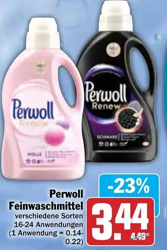 AEZ Perwoll Feinwaschmittel 16-24 Anwendungen Angebot