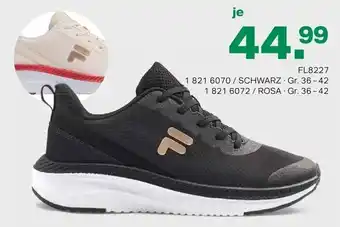 Deichmann Fila FL8227 Schwarz oder Rosa Gr. 36-42 Angebot